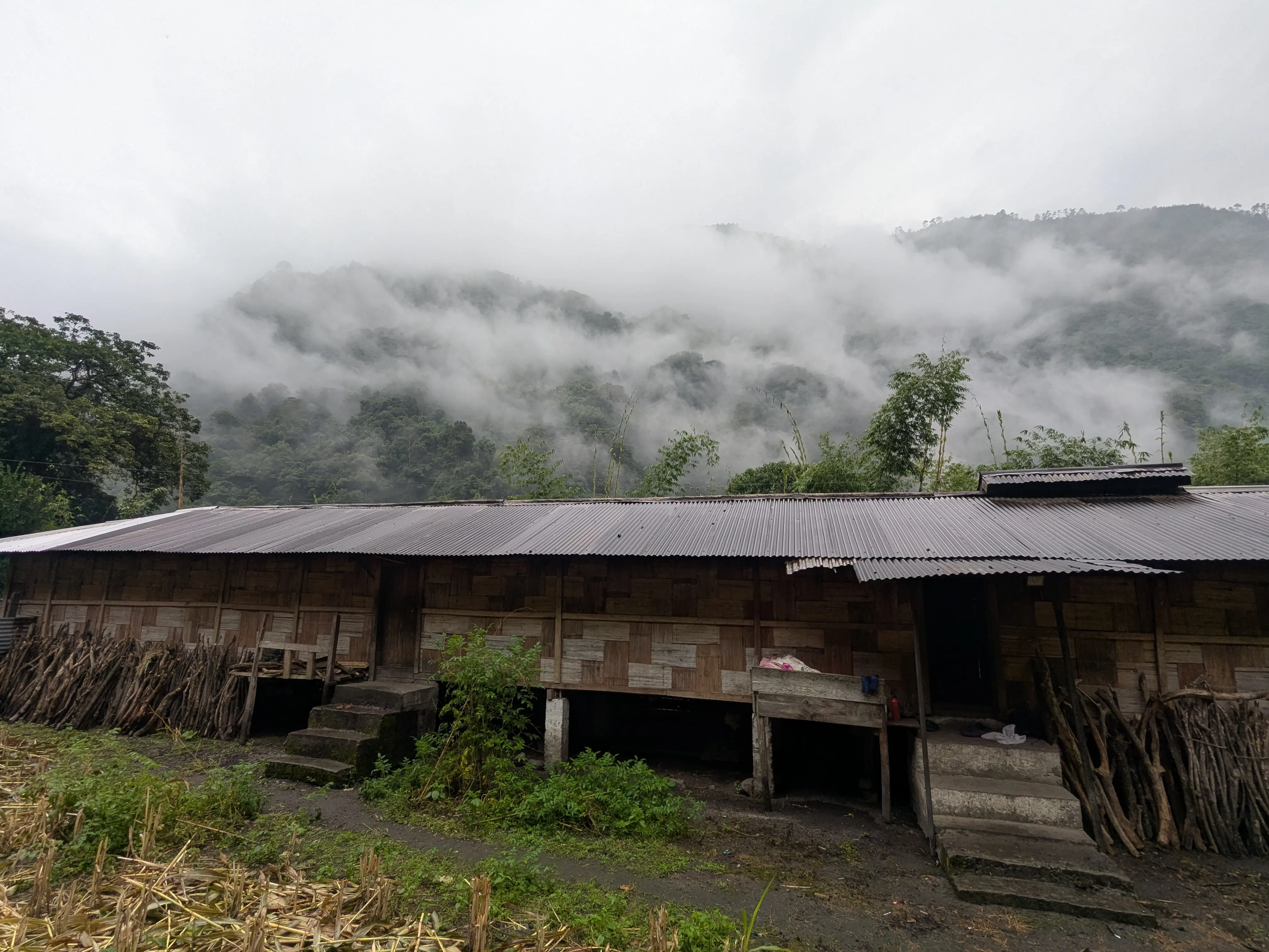 Traditional Idu Mishmi hut