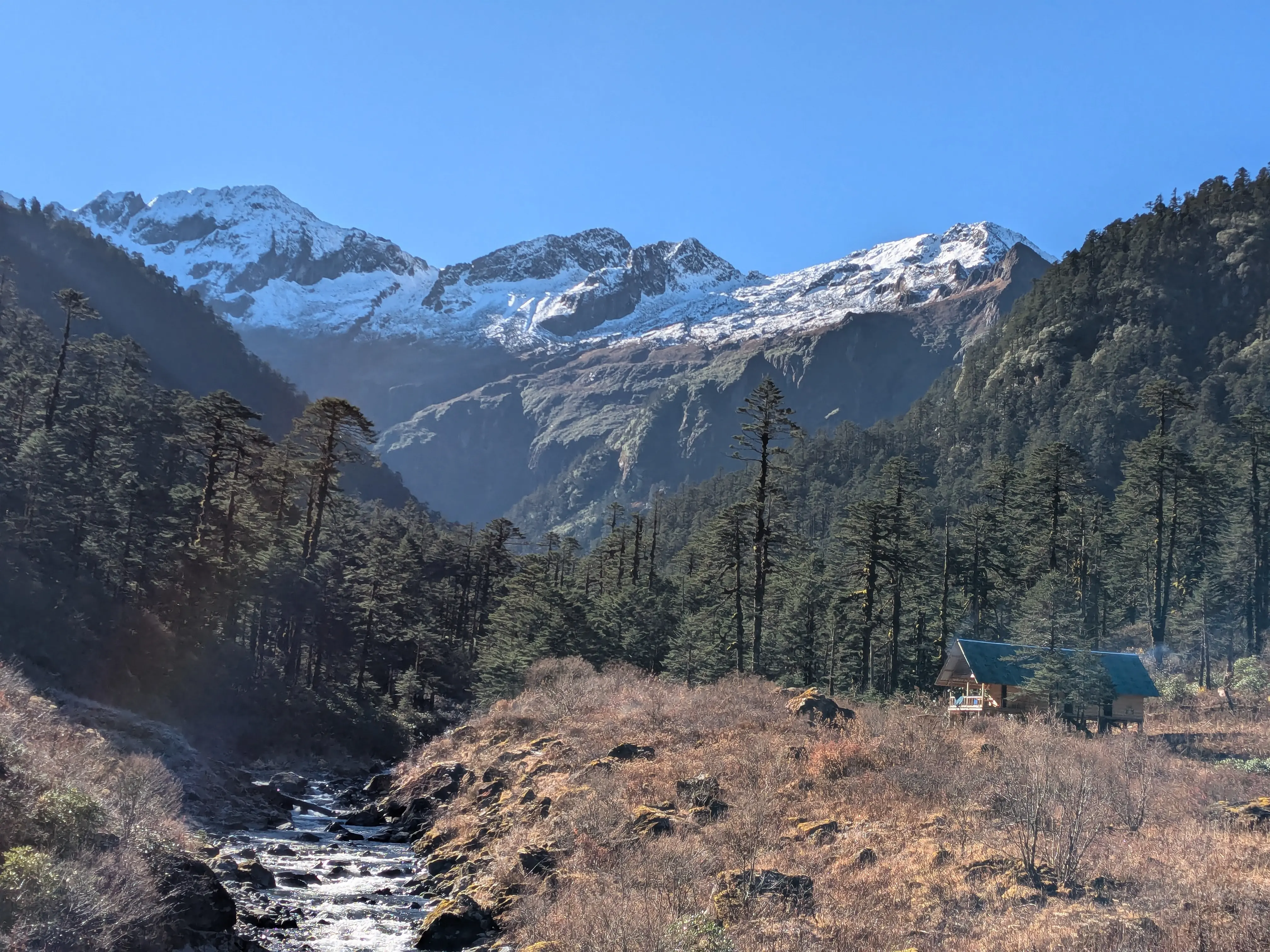 The picturesque BC bathing in sunshine