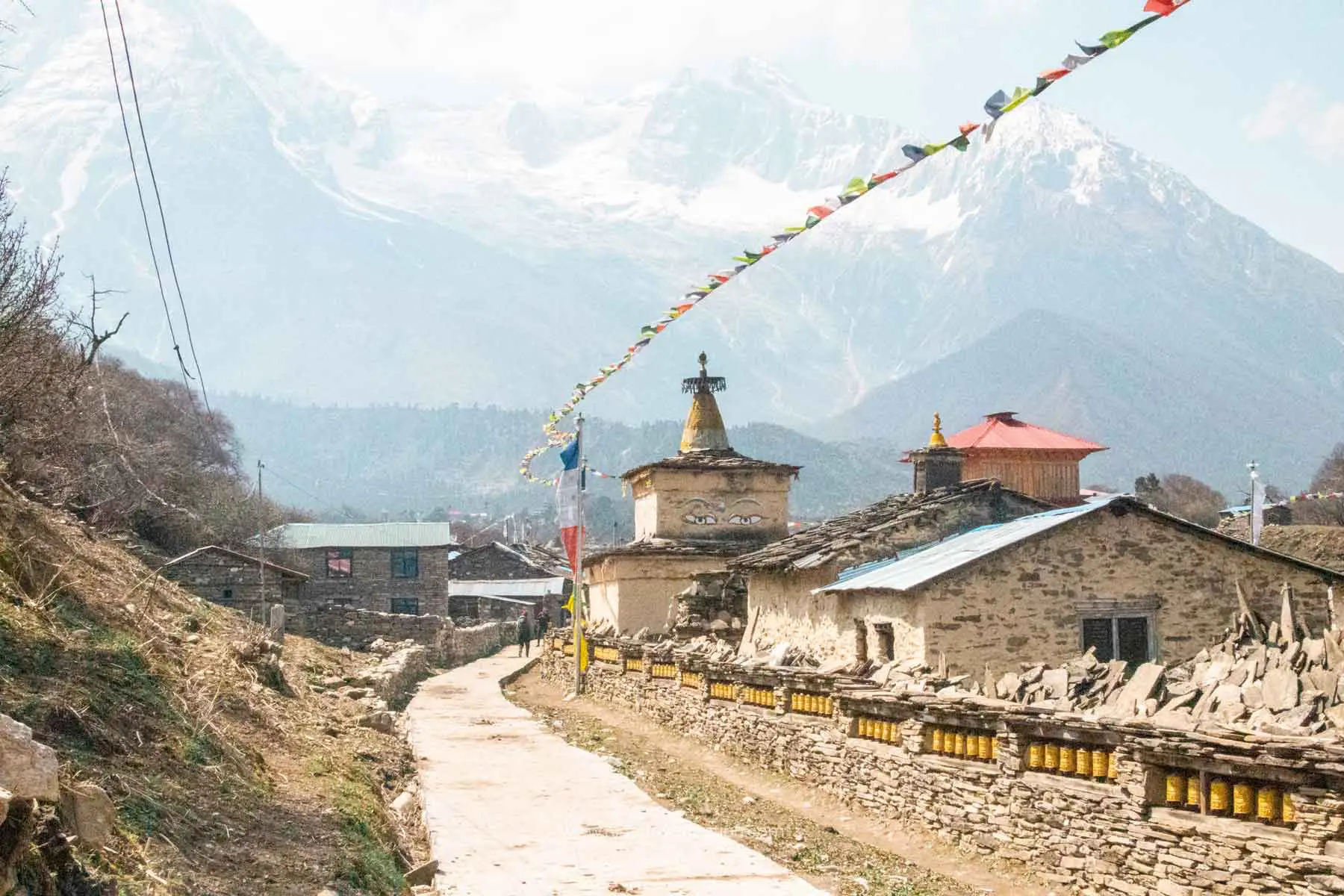 Cultural landscape of the Manaslu region