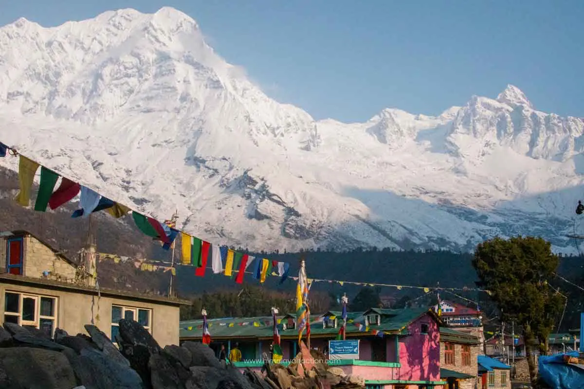 Manaslu Circuit Himalayan landscape